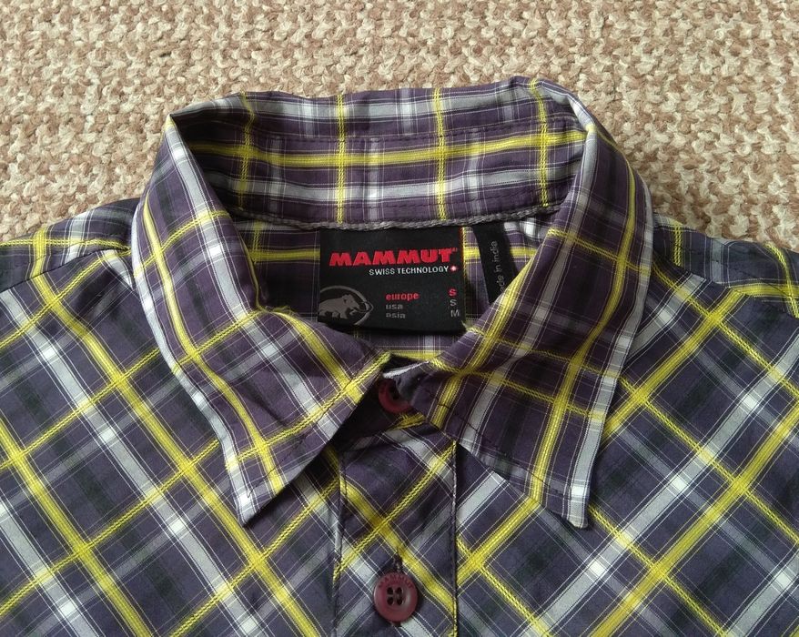 MAMMUT рубашка тенниска треккинговая Оригинал S