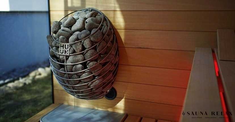 Sauna zewnętrzna premium
