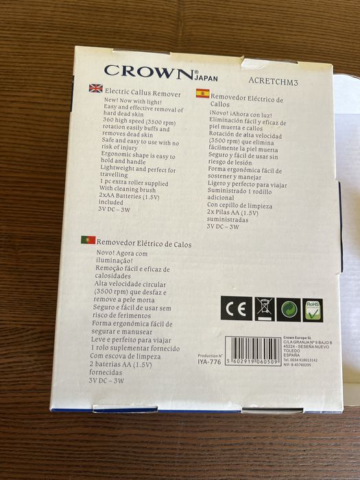 Lixadeira para pês.