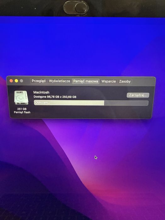 Laptop Macbook pro 15, 2016