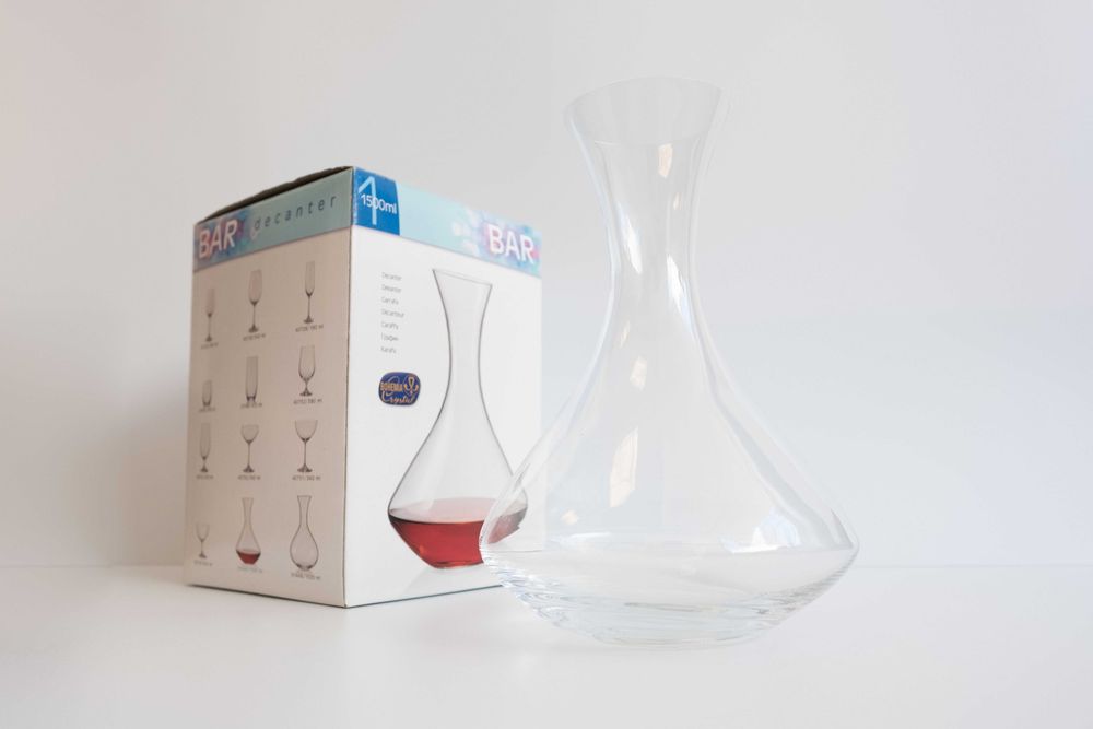 Decanter Vinho em Cristal -  NOVO