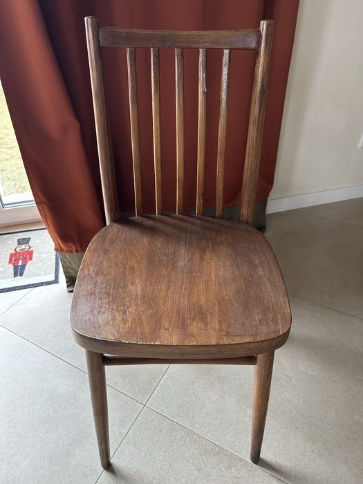 Стілець деревяний, полиця ікеа