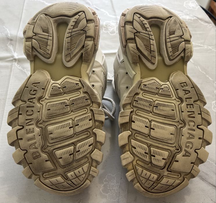 Balenciaga track white