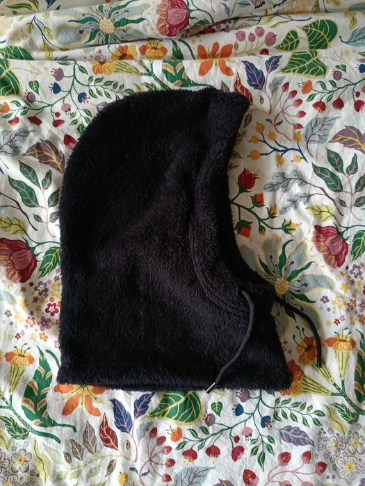 4F kominiarka kaptur balaclava balaklawa pluszowa futerkowa polarowa c