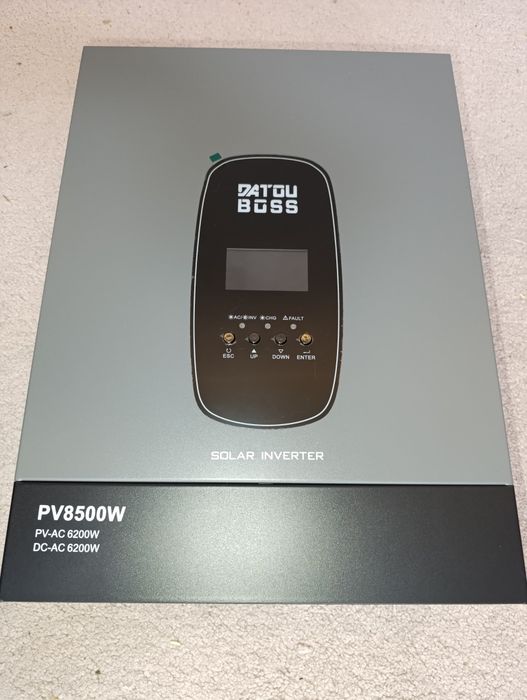 DATOUBOSS DT 4862S 6.2KW 48V гібридний інвертор(AC 100A, PV 8500W)