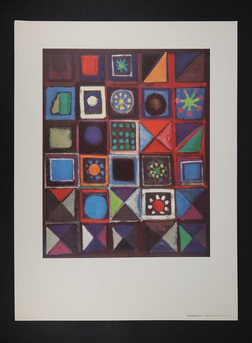 Manuel Cargaleiro - Litografias, cada