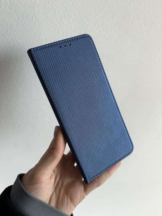 Etui zamykane niebieskie do OPPO A15/A15s/A35