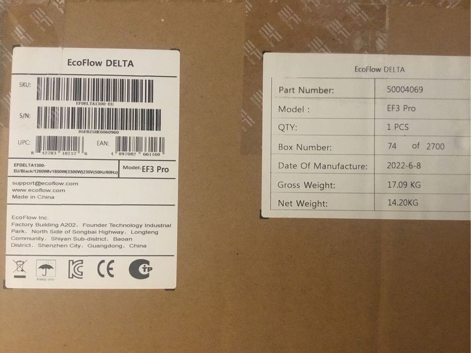 Ecoflow delta 1260