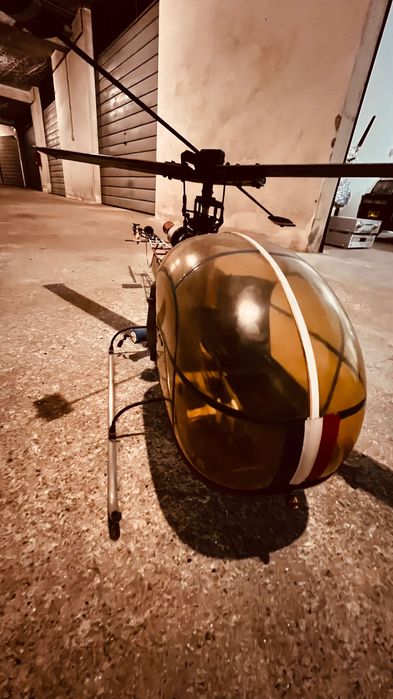 Helicóptero Alouette RC ano 70