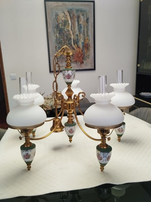 Candeeiro de teto vintage