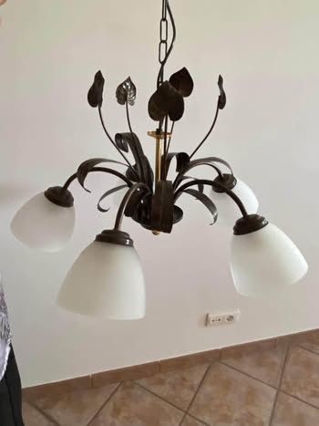 2 candeeiros de teto