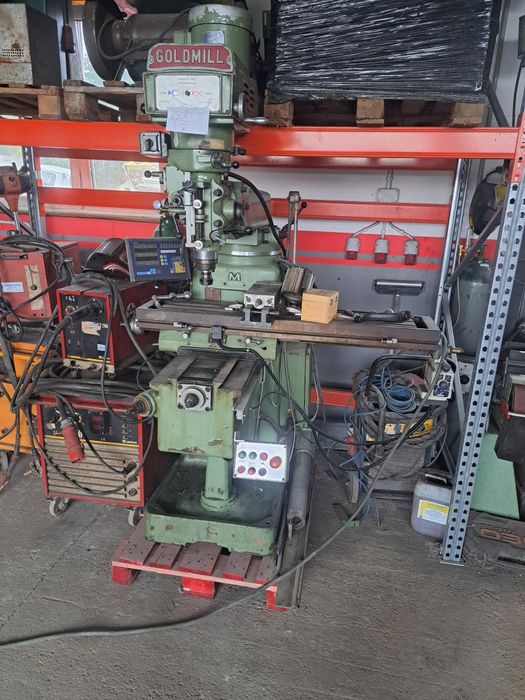 Wiertarko- frezarka gwinciarka do metalu wiertarka stołowa, frezarka