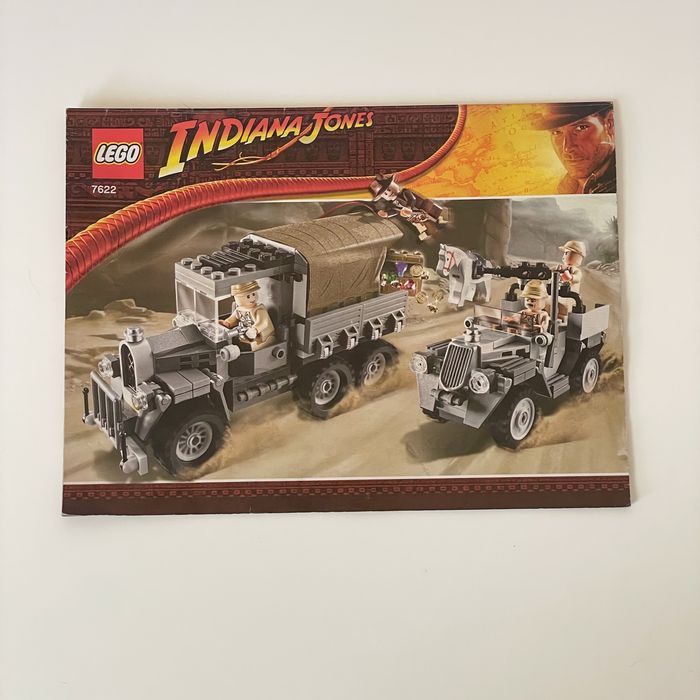 Lego 7622 Race for the Stolen Treasure Indiana Jones de 2008