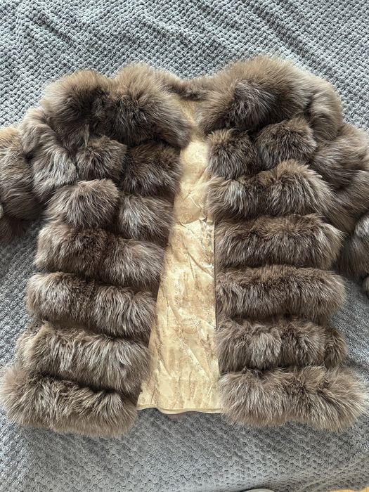 Płaszcz z naturalnego futra