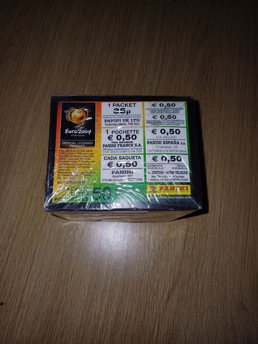 Caixa de cromos - Euro 2004