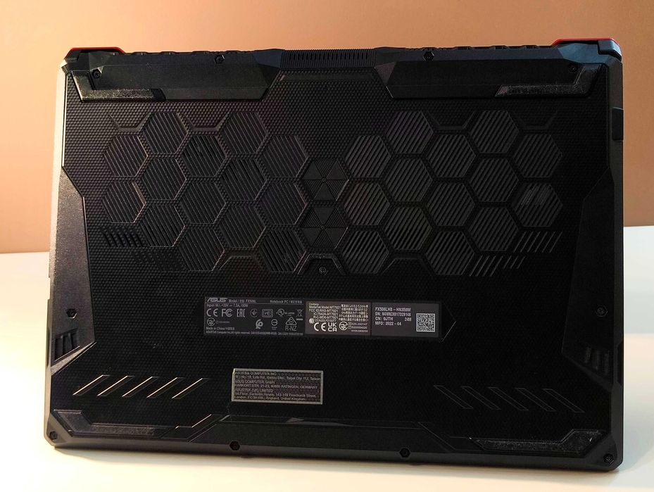 asus tuf gaming f15 i5 10300H + GTX1650 (fx506lhb) zadbany