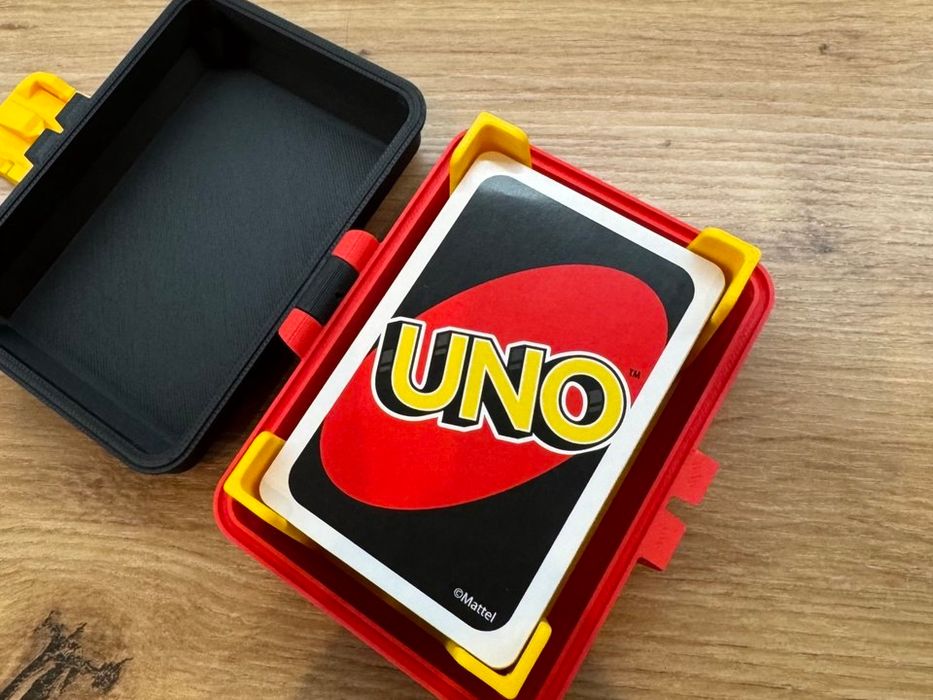 Caso para cartas de jogo UNO SnapLock V4