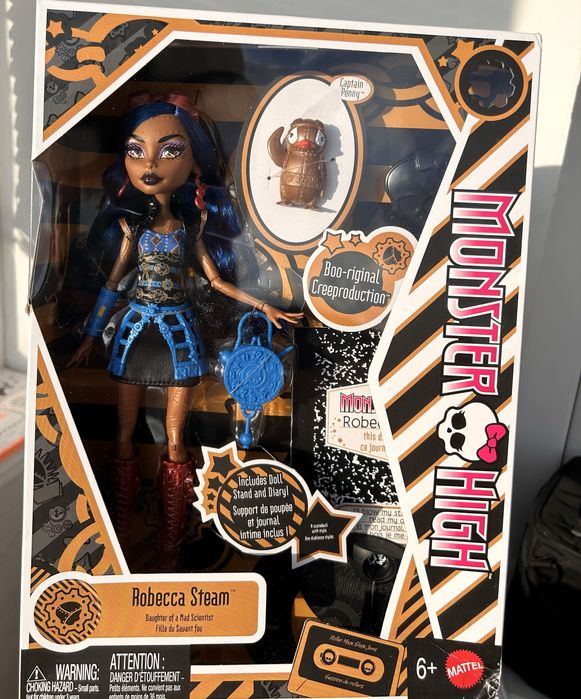 В наявності Monster High Boo-riginal Creeproduction Robecca Steam лялька монстер хай Робекка Стім колекционная кукла