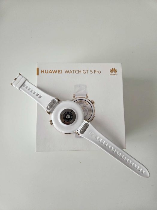 Smartwatch Huawei Watch GT5 Pro Active GPS 42 mm biały