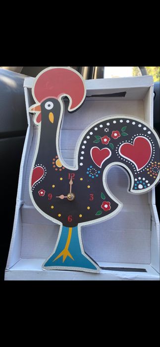 Relógio de parede Galo de Barcelos