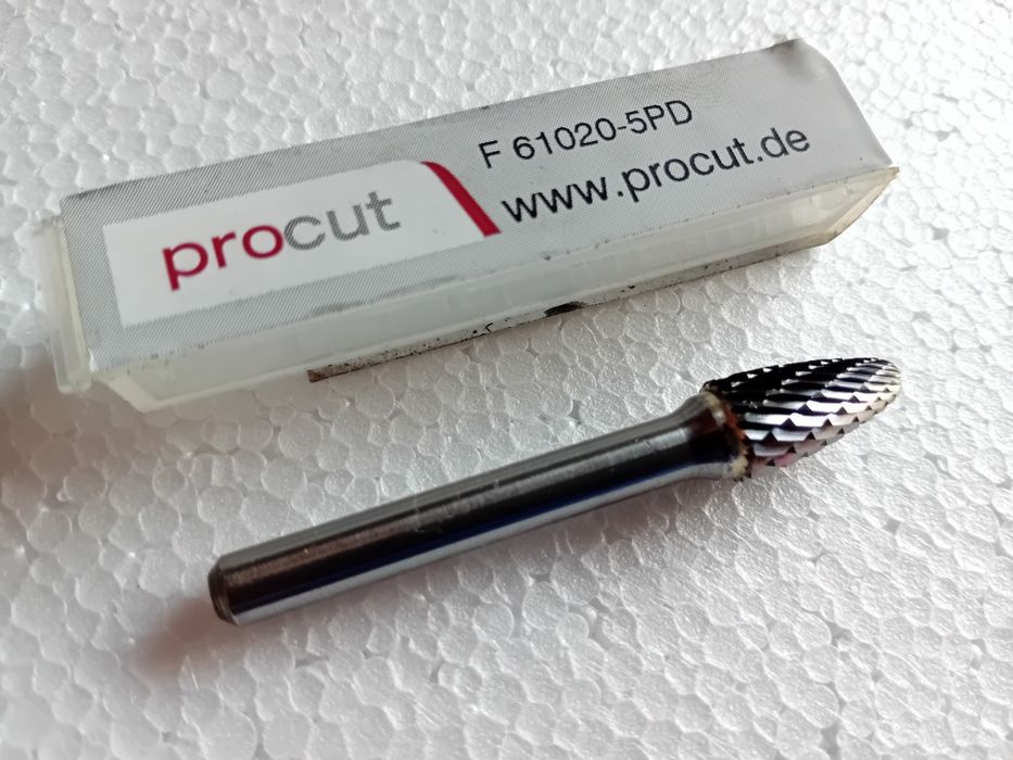 Frez do metalu 6mm stożkowy walcowy