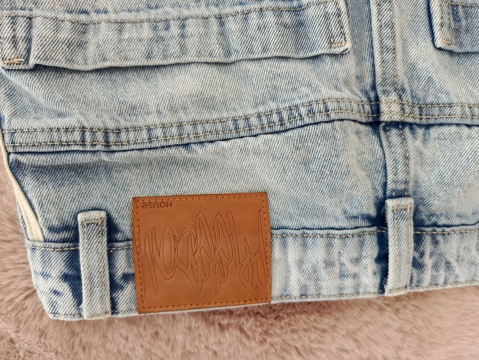 HOUSE Spodnie Jeansowe Baggy r.34-36