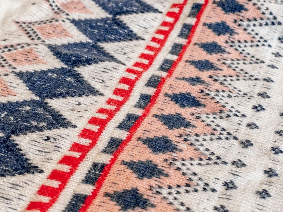 Різдвяна сукня, трикотажное платье-свитер со скандинавским мотивом