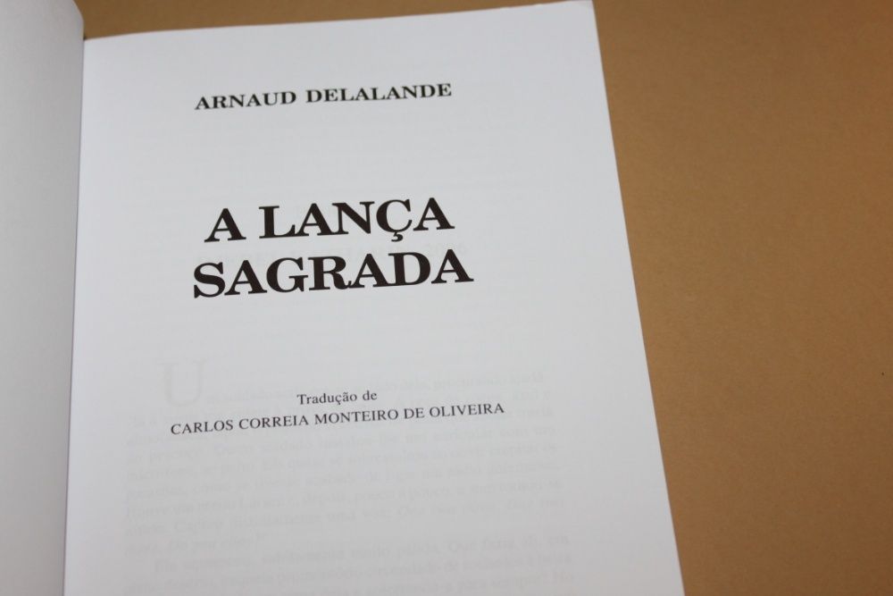 A Lança Sagrada// Arnaud Delalande