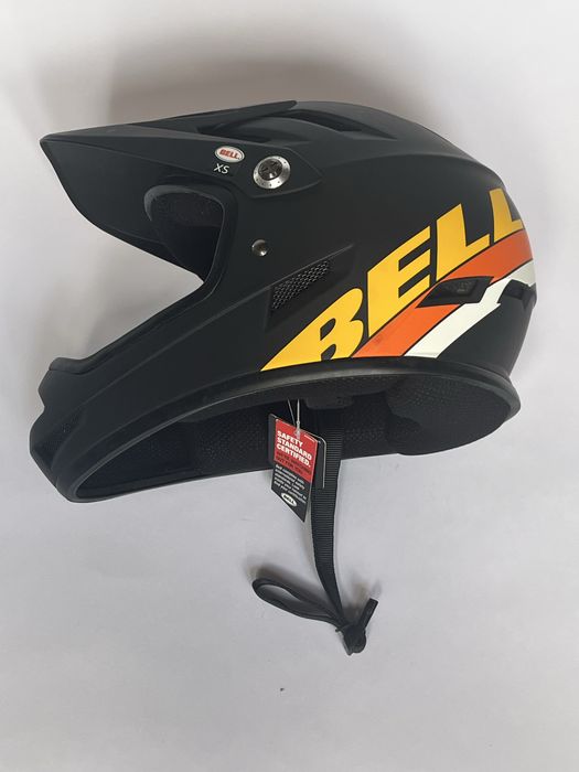 Capacete Bell infantil – novo- preto / amarelo