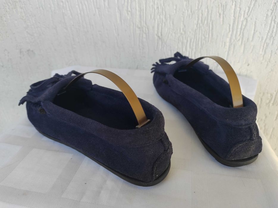 Мокасини замшевие Minnetonka р.35-35.5 оригинал.
