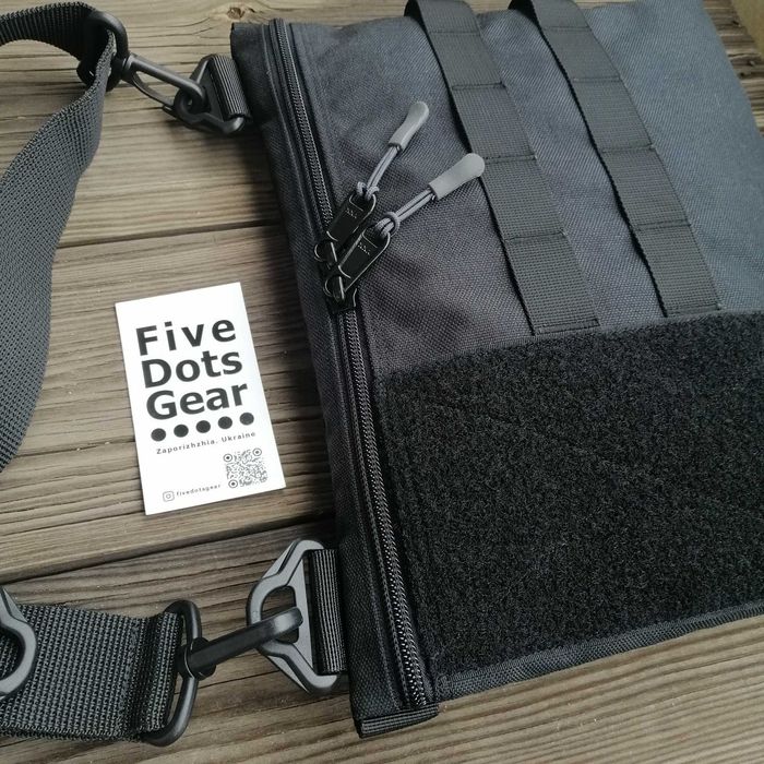 Сумка через плечо fivedotsgear edc кордура molle велкро месенджер: 843 ...