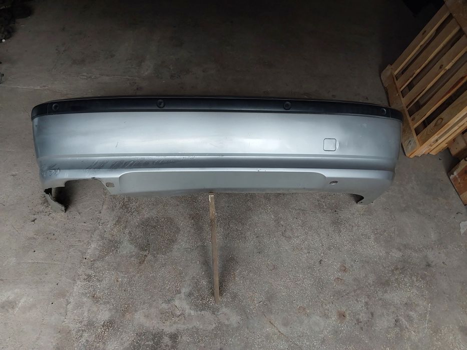Bmw e 46 tylny zderzak tył lift sedan titansilber metallic srebrny