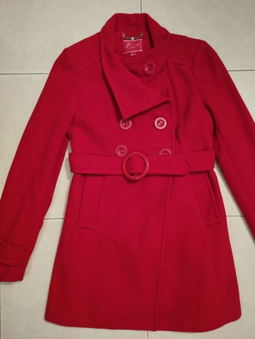 Casaco vermelho Stradivarius