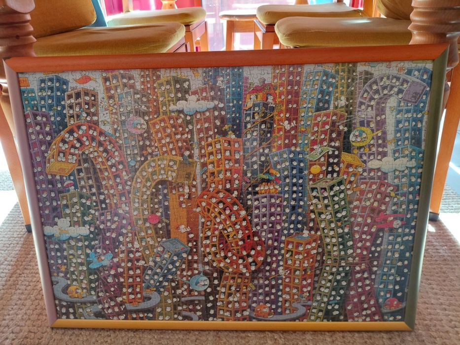 Puzzle Murilo caixilhos e vidro