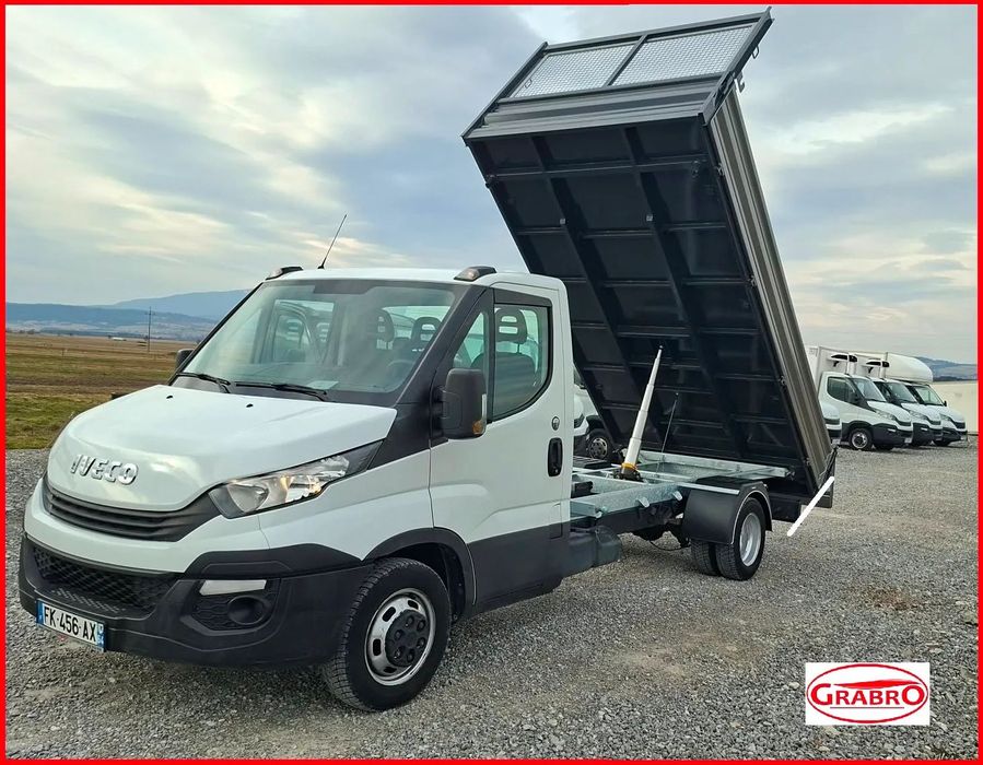 Iveco 35C14, 35C13, 35C15, 35C16  Wywrotka3 stronna, skrzynia dł.4,10 klima, 2019r. udok. przeb.