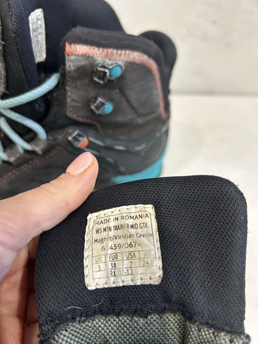 Salewa buty trekingowo podejsciowe gore tex rozm 38 turkus