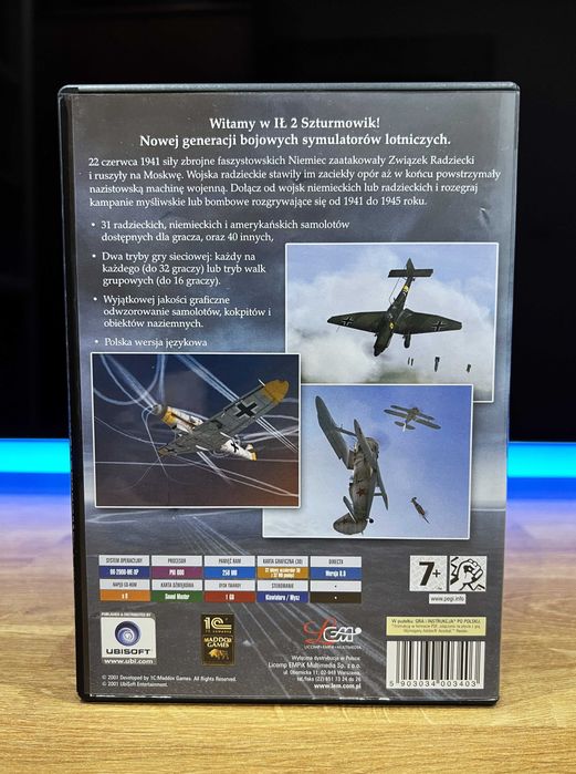 IL-2 Sturmovik (PC PL 2001) DVD BOX polskie wydanie
