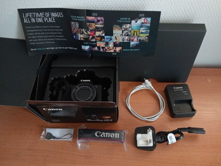 Aparat Canon PowerShot G5 X | Stan IGŁA / Nowy | Kompletny BOX