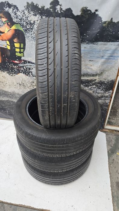 P17 4 x 215/55r18 Continental ContiPremiumContact 2 95H opony letnie używane