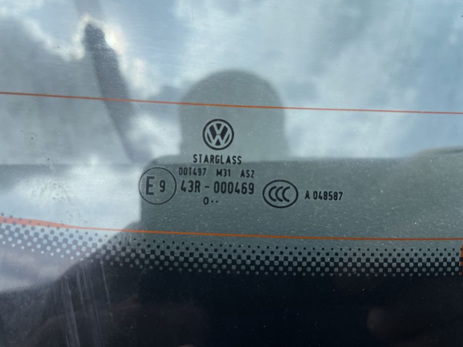 Кришка багажника vw Polo хечбек 2009-2014