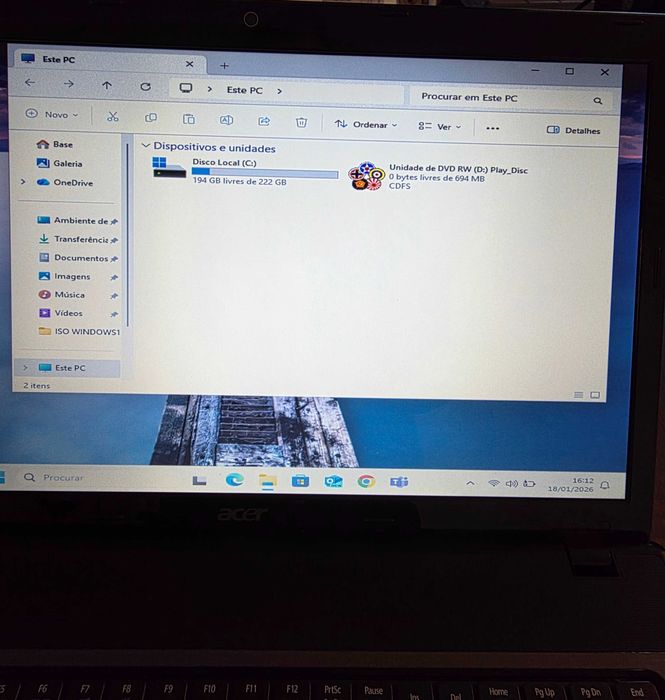 Notebook ACER Aspire 7741G 17"