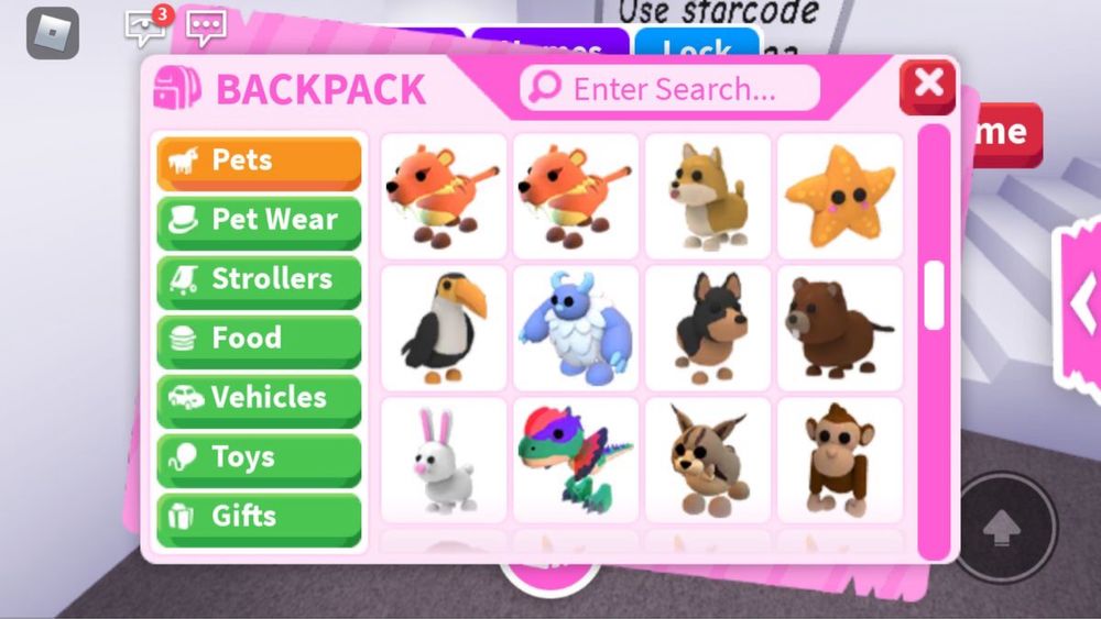 Пети в Adopt me рідкісні і не дуже