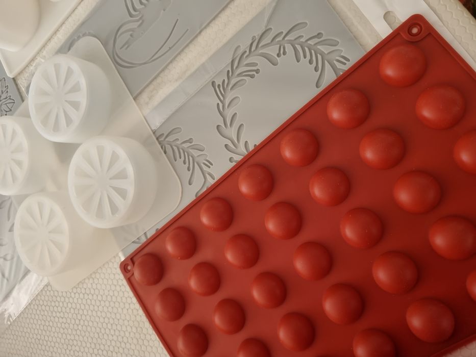 Varias formas pastelaria