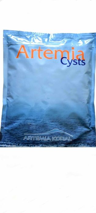 Oryginalna Artemia do wylęgu Koral cysts 80% 550G
