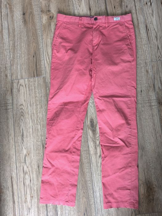 Spodnie męskie czerwone Tommy Hilfiger rozm. 31/34