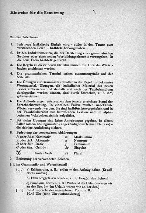 DEUTSCH Ein Lehrbuch fur Auslander Teil: 1a i 1b