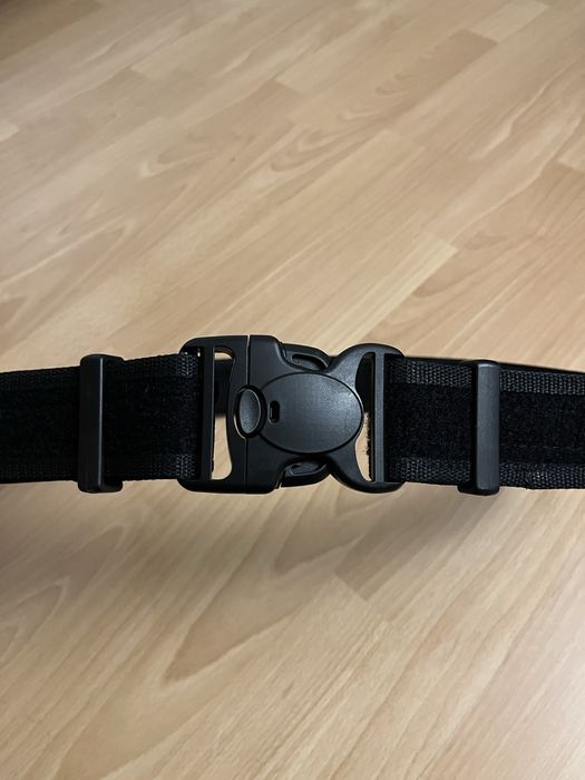 Pas taktyczny parciany czarny - XL - 122 cm