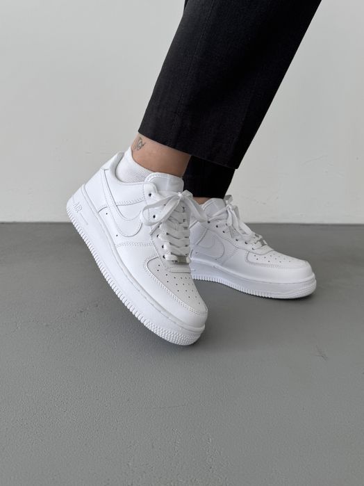 Кросівки Кроссовки Nike Air Force White Белый Білий Кросовки демісезон
