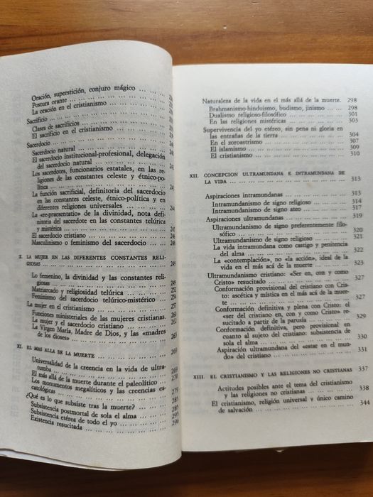 História de las Religiones II, Los grandes interrogantes Manuel Guerra
