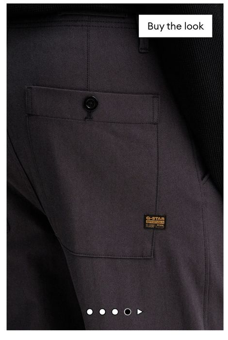 Штани G-Star Pleated Chino Relaxed Tapered
колір сірий фасон chinos